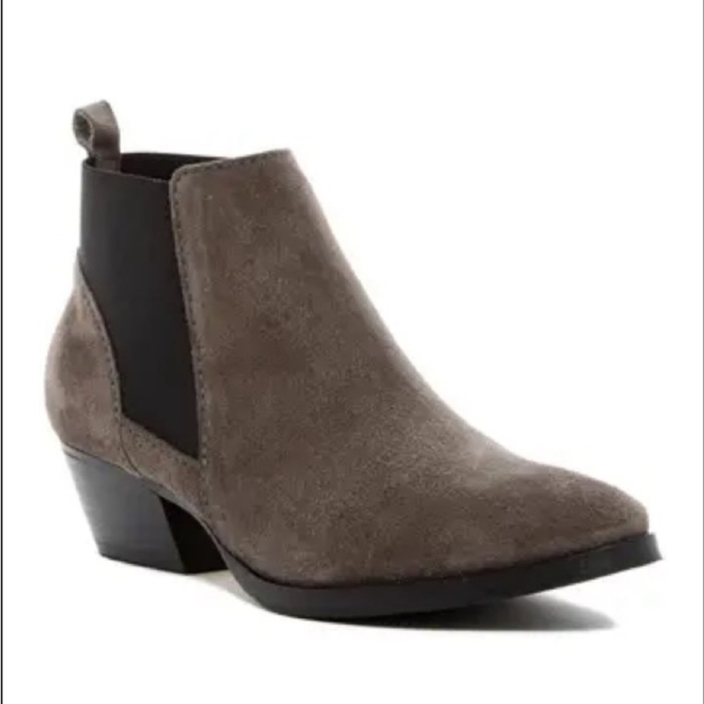 Aquatalia Fiona Crosta Bootie Chelsea Suede